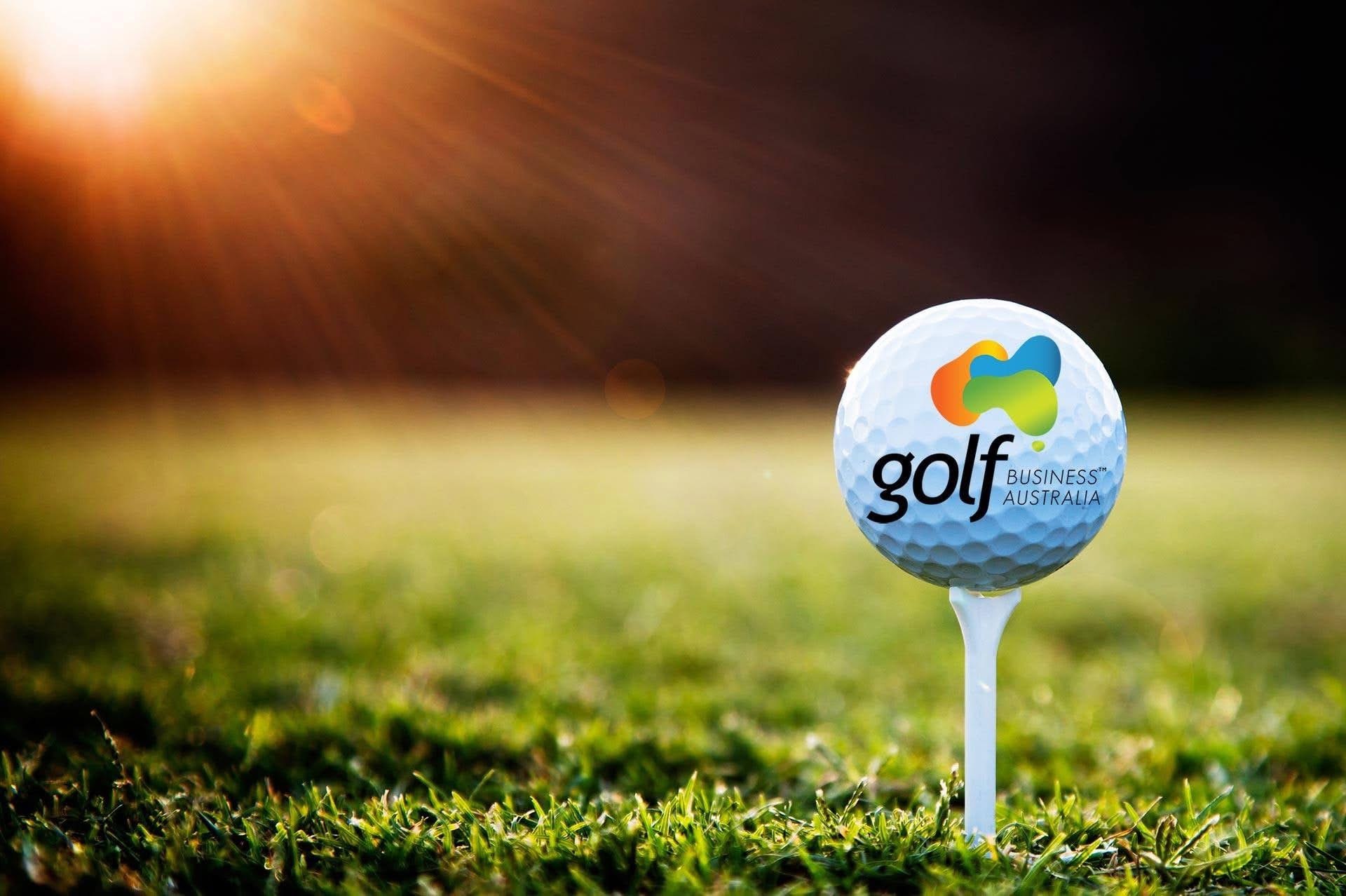 Corporate golf day group at a premier Australian course